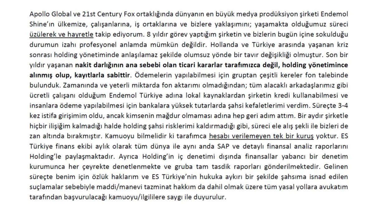 Kamuoyunun/İlgililerin bilgisine. <a href="/bulenthoke/">Av.Bülent Höke</a> <a href="/GokhanTatarer/">Gokhan Tatarer</a> #endemolshine
