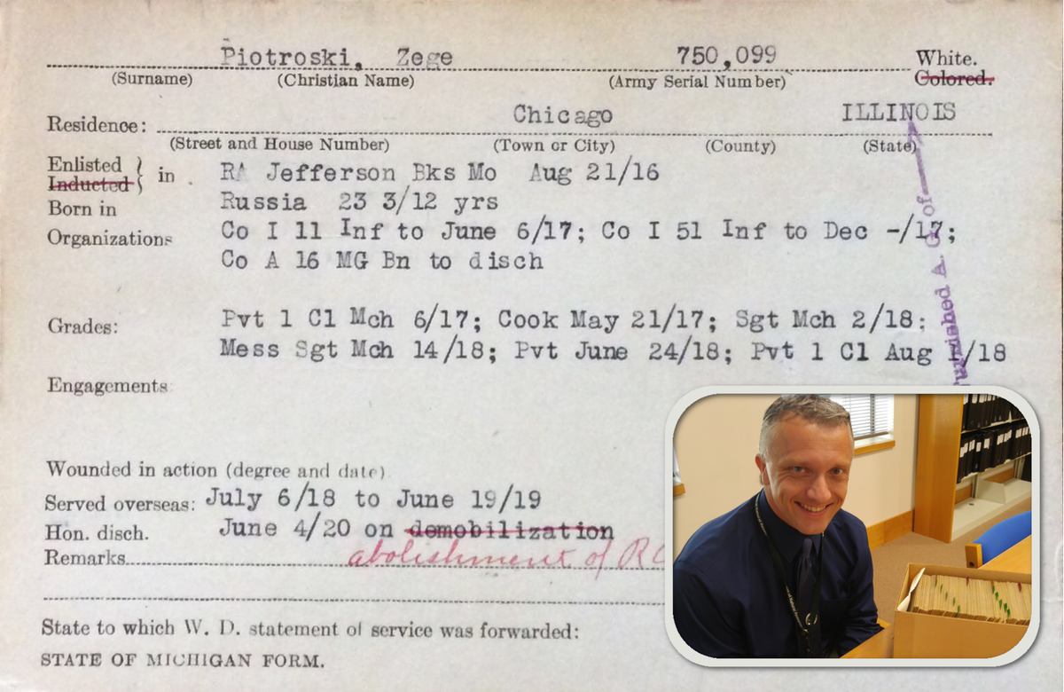 #MeetOurMichiganologist Kris who found some of his own #familyhistory right here in the #ArchivesofMI! Check it out: ow.ly/wCjq30csk8G