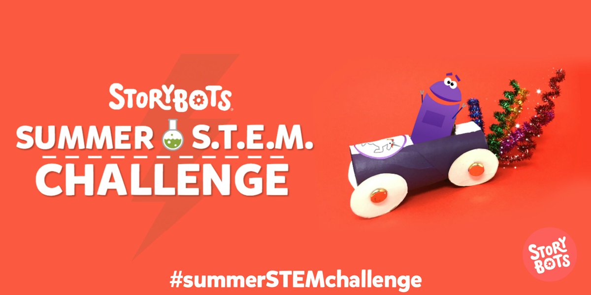 StoryBots's tweet photo. Take the #summerSTEMchallenge (activities designed to spark creativity and keep boredom at bay). More info here β https://t.co/jettwAWoNU https://t.co/c5MZYeJnw0