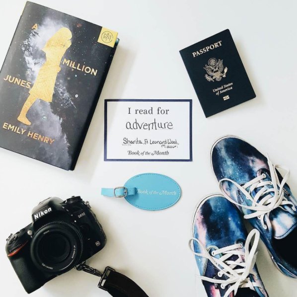 bookofthemonth's tweet photo. "#IReadFor adventure." - #botmmember https://t.co/UJhFJlvaiW