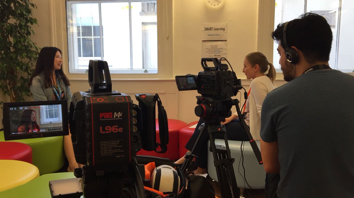theroofworks's tweet photo. .@TheLanguageGall student giving a testimonial of her experience of #studying on our #London campus. #theroofworks #studyabroad #Marketing https://t.co/eqVoGTL1hk
