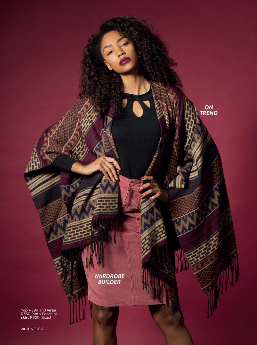 damodelsza's tweet photo. Crushing on Gabriela in this editorial for Foschini Club Magazine #damodels #fashion #trendy #winter #beauty #style #lookoftheday https://t.co/2G5drwPlFh