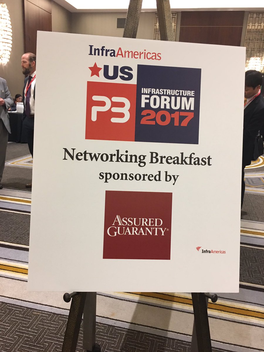 InfraAmerica's tweet photo. Thank you for the networking break @assuredguaranty #USP32017 https://t.co/lejktjcZP2