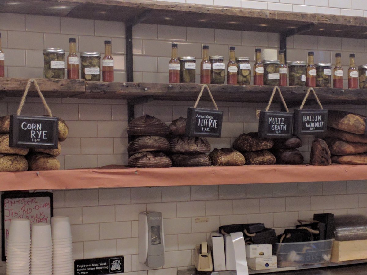 MilletProject's tweet image. Found @BreadFurst in Washington DC: a rich and dark Teff &amp;amp; Rye bread! A tasty combination indeed. Did you know Teff is a millet?