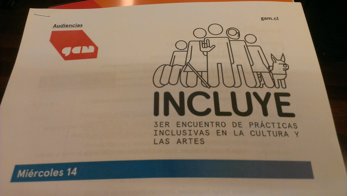 museocarab's tweet photo. @museocarab equipo de #EducaciónMHC asiste a #Incluye2017 3er. Encuentro de prácticas inclusivas organizado por @centroGAM #inclusion https://t.co/KqcMMzSYBj
