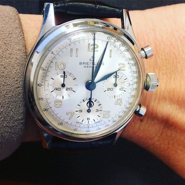 #Breitling Ref. 791 Split-Seconds Chrono <a href="/Antiquorum/">Antiquorum</a>'s Jun 22 sale @ NYC. Est: $10K- $20K. antiquorum.com/catalog/lots/b…