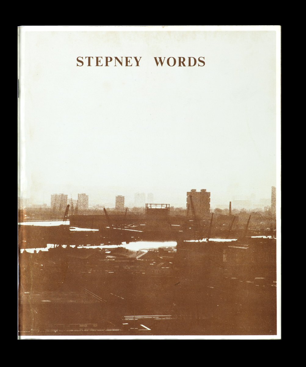 Stepney_Words's tweet photo. The One Show  BBC1 Tonight at 7.00pm - Chris Searle and school poets from 1971 and 2017 read their poetry and tell the story of this project https://t.co/9wcIhYN5Bg
