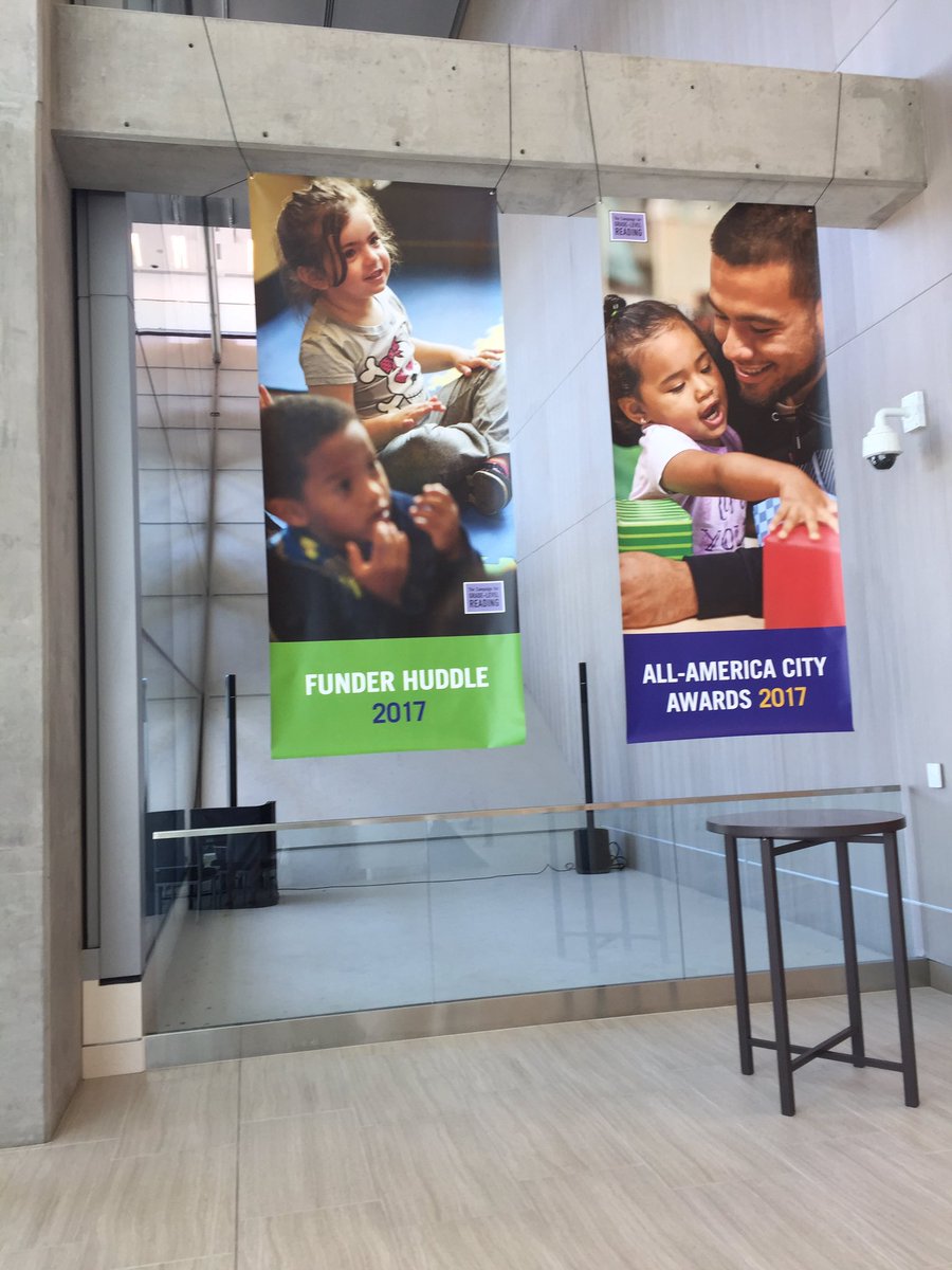 Funder huddle + All-American City Awards = lots of opportunities for shared learning this week. #GLRweek