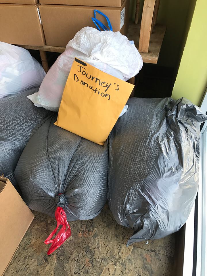 JourneysRoad's tweet photo. Two students from #ForestViewElementary raised $300 selling homemade jewelry! They also collected items from our wishlist. Thank you!! https://t.co/Y3l2OcUgd7