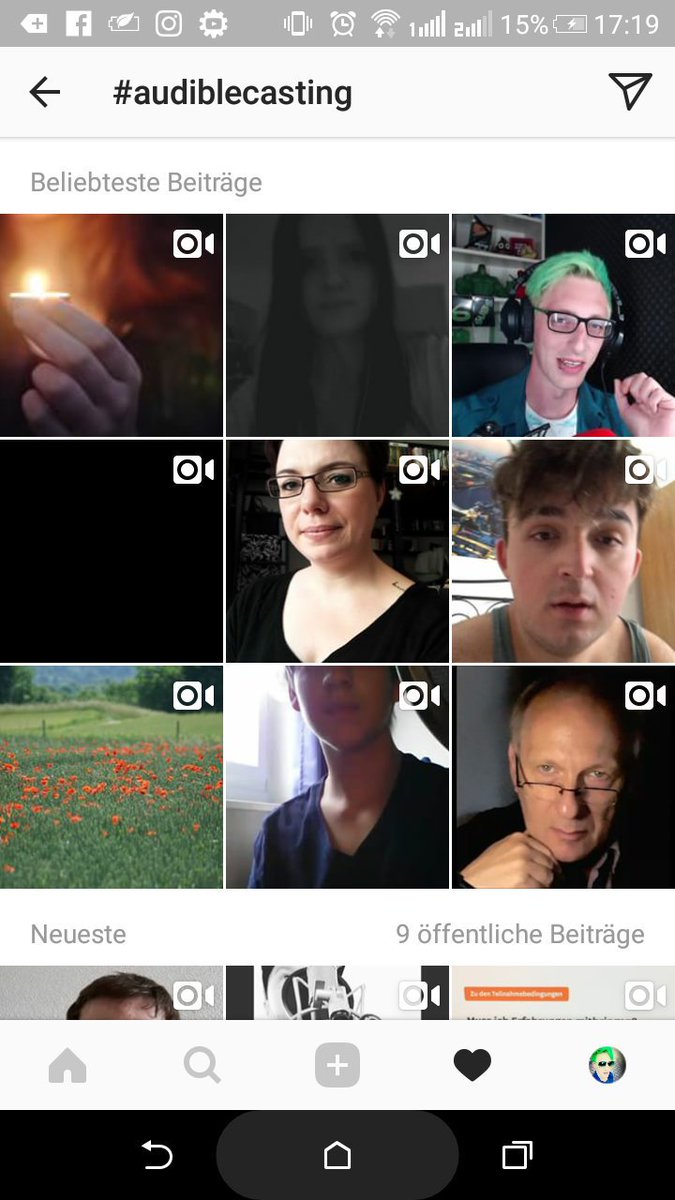 Razzortainment's tweet photo. Wow, Mein Beitrag zu #audiblecasting ist unter den TOP 9 der bliebtesten Videos. https://t.co/eY2wivAs3H