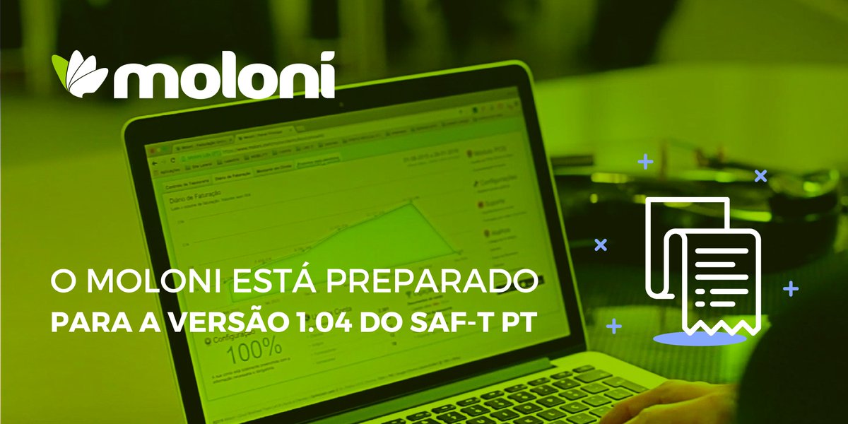 MoloniSoftware's tweet photo. Em Julho existirá uma nova versão do SAF-T PT e o Moloni já está preparado https://t.co/77Awg2FceZ
#saftpt https://t.co/VvgvuekWd6