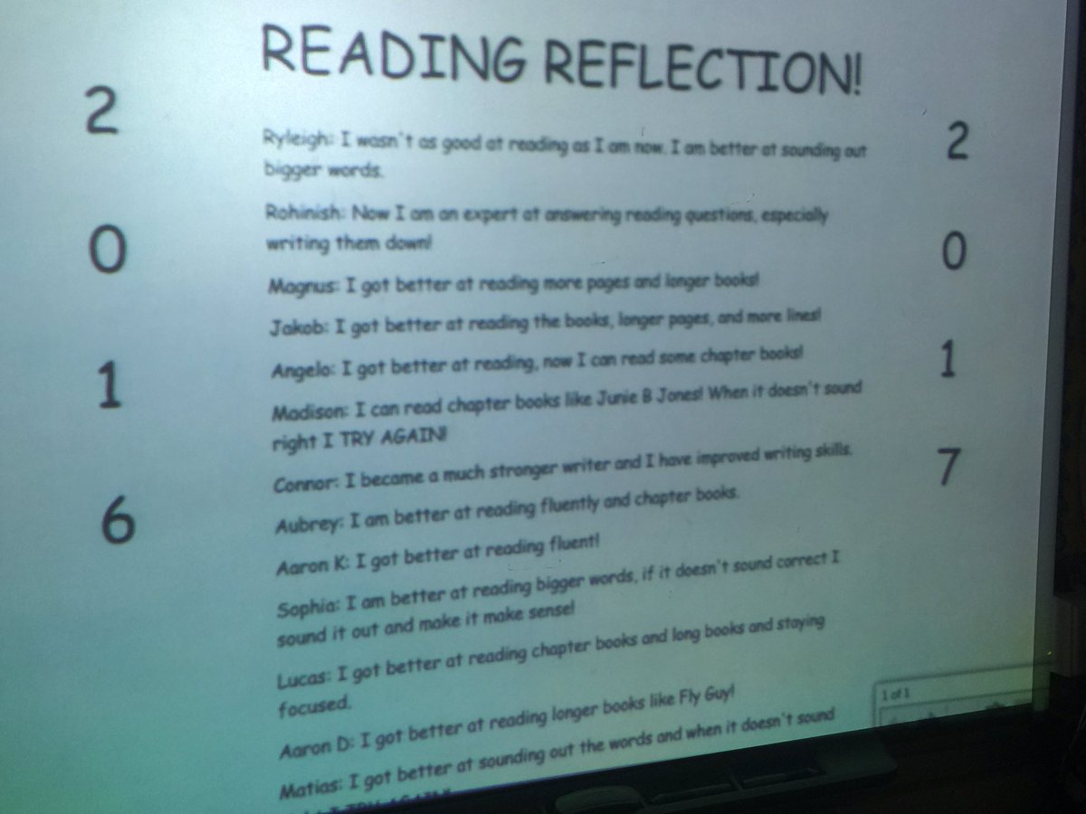 MissMooreFB1's tweet photo. #endofyear #readingreflections #PROUDreaders #growth #ownership @fernbrooknj @mtelischak @Kristin278 https://t.co/VEPWAhcsui
