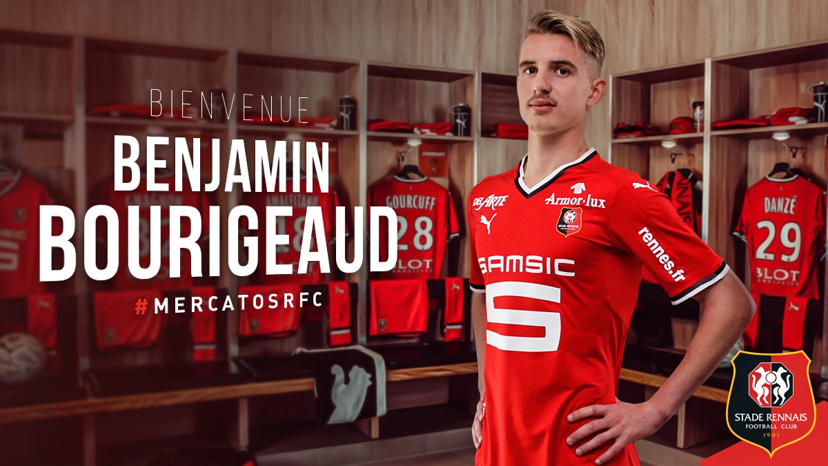 L1transferts's tweet photo. Le milieu de terrain Benjamin #Bourigeaud rejoint #Rennes pour les 4 prochaines saisons en provenance du #RCLens https://t.co/2pxc5IJM5H