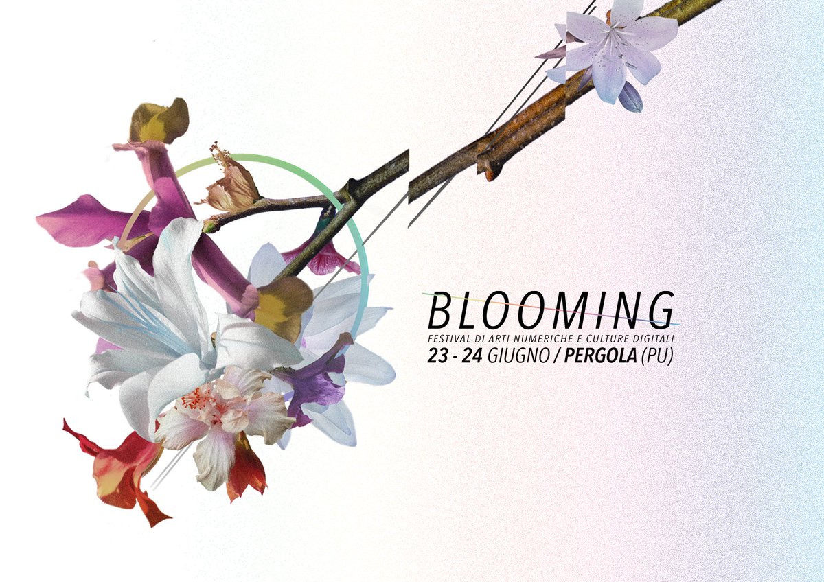 MissChiara's tweet photo. #BloomingFestival Pergola (PU) 23-24 giugno! info https://t.co/NVC49igZBw 
#performingart #digitalart #interactiveart #workshop #djset https://t.co/hp11j6jvSy