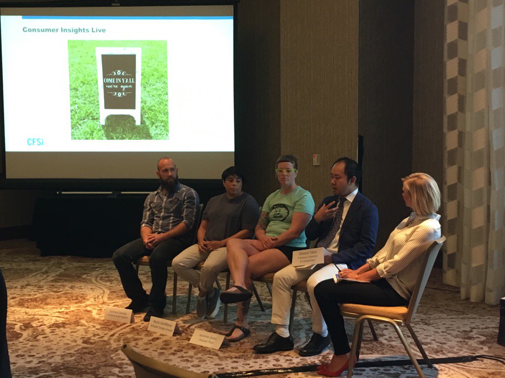 nancyhcastillo's tweet photo. Insights straight from small business owners at the Small Business Working Group #EMERGEForum17 https://t.co/5zVLnjxMtd