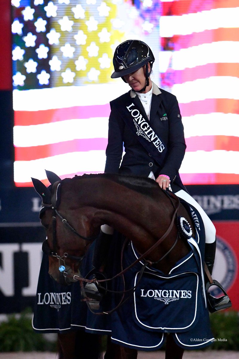 WIHS's tweet photo. Today we're celebrating the red, white, and blue. Happy #FlagDay! #FlagDay2017 PC: @AldenCorrigan of @houghjumps and Ohlala at #WIHS2016 https://t.co/oMYvdyHHzh