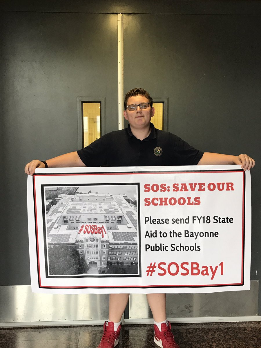 OreskoSchool14's tweet photo. #SOSBay1 Save Our Schools! @GovChristie @nj1015 @jerseyjournal @agratitudegirl @EdLawCenter #oresko https://t.co/oIKekUz1hp