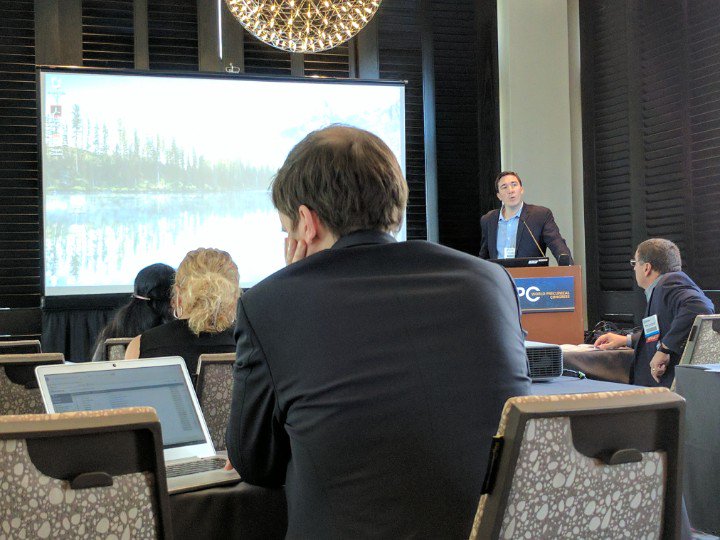 geneman10's tweet photo. @ChrisHeery giving another great talk here at #WPC17 https://t.co/27rKBxeARS