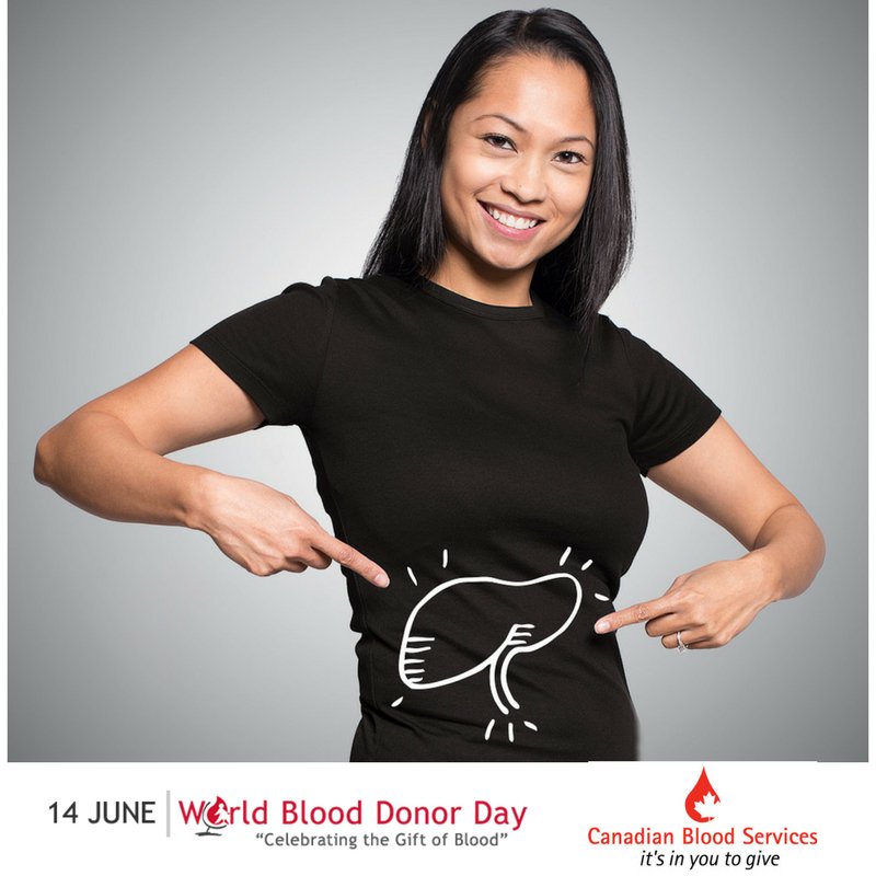 BC_Transplant's tweet photo. #DYK even if you can’t donate blood, you can still register to be an #OrganDonor? Register your decision today #WorldBloodDonorDay https://t.co/a9jWziMhZk