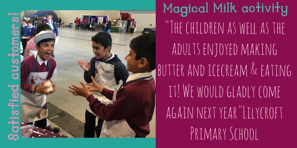 Satisfied customers <a href="/YorksAgSoc/">Yorkshire Ag Society</a> with this weeks 2 day Primary School event-Countryside Days! Book your place for 2018