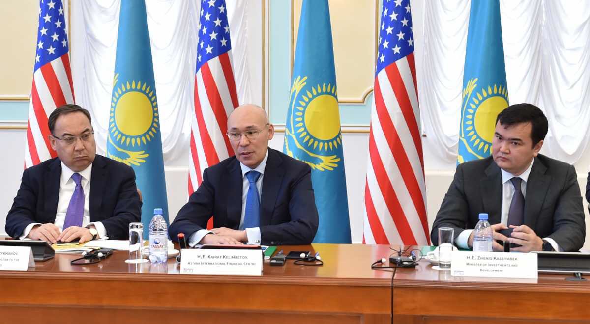 KazakhEmbassy's tweet photo. #KZUS Competitivness Forum 2017 held in Astana. Abt 20 #US companies attended. #manufacturing #exports #fdi  https://t.co/JuDe0QO9HS https://t.co/qtjcEHZVtn