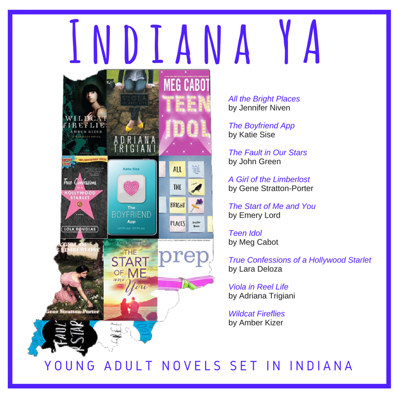 AbigailsWriting's tweet photo. This week's #YAbyState graphic is highlighting ten YA books set in Indiana. Can you add to the list? https://t.co/RLirVQdqat