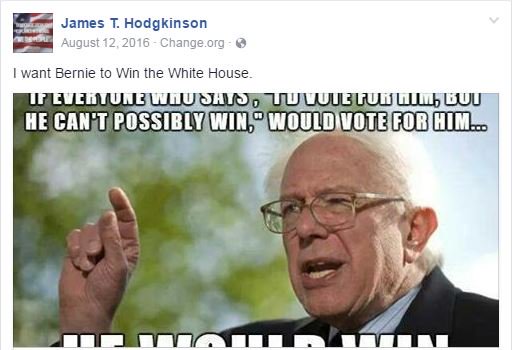 James Hodgkinson Facebook page already scrubbed