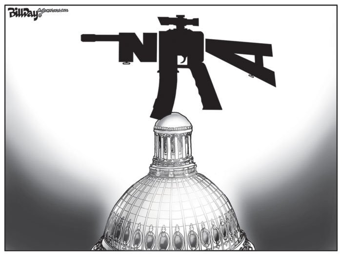 otiose94's tweet photo. #uspoli @potus @realdonaldtrump #WH #nra #Guns by @BillDaytoons https://t.co/NeQJ6b6Vcv https://t.co/1d0spIbQsQ #auspol #BankFlip Flynn plea