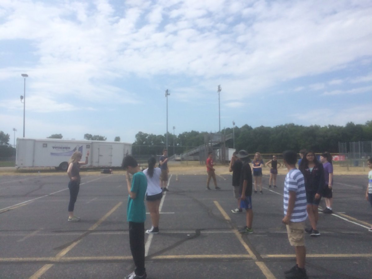 WyomingWolves's tweet photo. One of the best bands in Michigan! Doing work during a hot day at the High School. https://t.co/mxOIbDRJD1