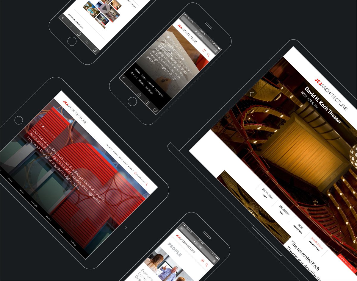 cgpartners's tweet photo. Our website redesign for @JCJarchitecture provides a human perspective #designforculture #webdesign #website #design https://t.co/WMaZr0TOrj https://t.co/sjuvi4QqlD
