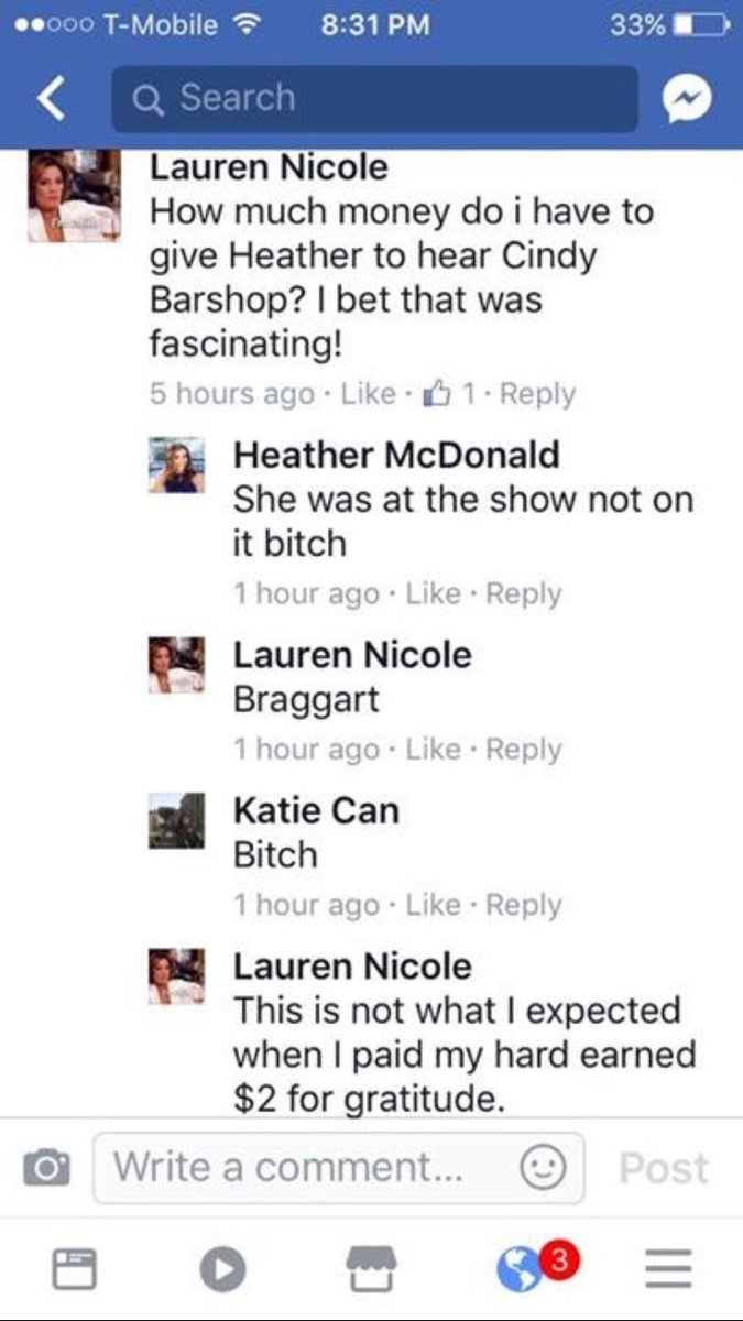 RavenKing44's tweet photo. Remember when @HeatherMcDonald called her fans bitches for reacting to her tacky roll out of patreon? #deletejuicyscoop https://t.co/IvKnCH4fpR
