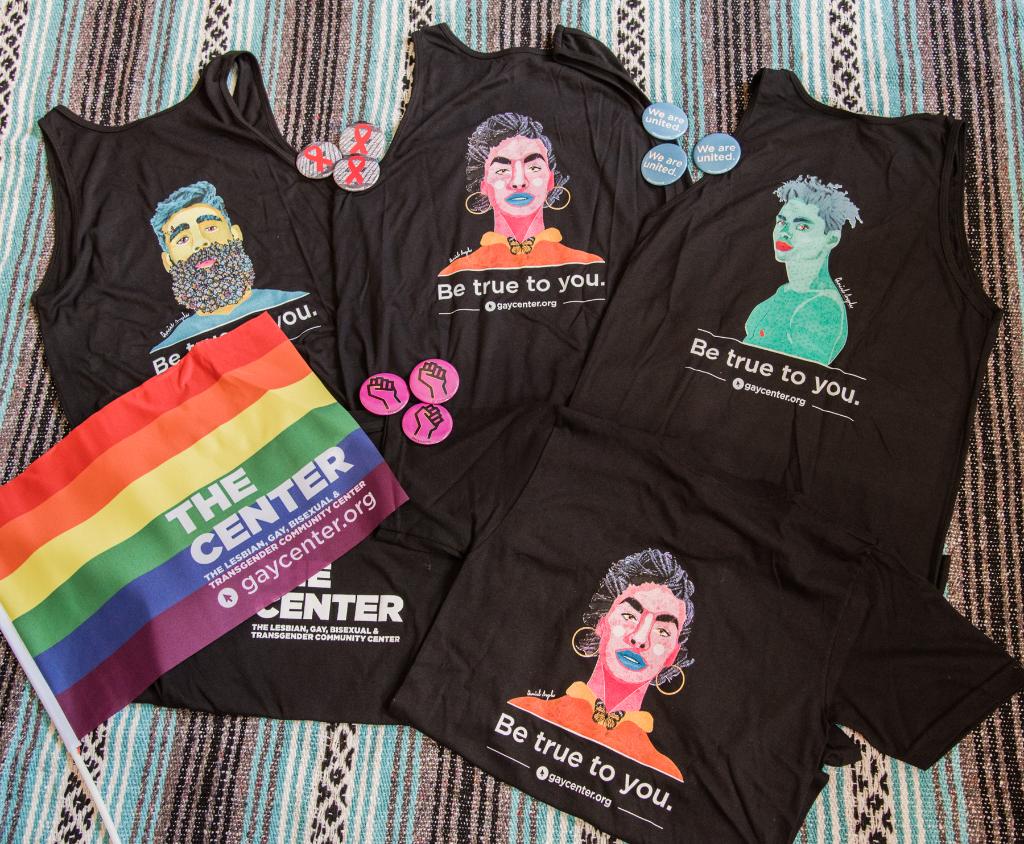 LGBTCenterNYC's tweet photo. We can't wait to march with you at Pride. This year, our shirts feature some amazing illustrations by @Arzola_d!  https://t.co/rUmfSv0aIm https://t.co/OIGJSjMKQ2