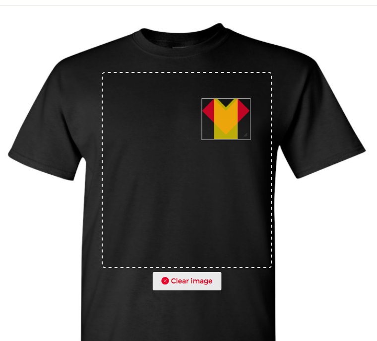 Excited to announce that we just added infinite logo placement for shirt designs