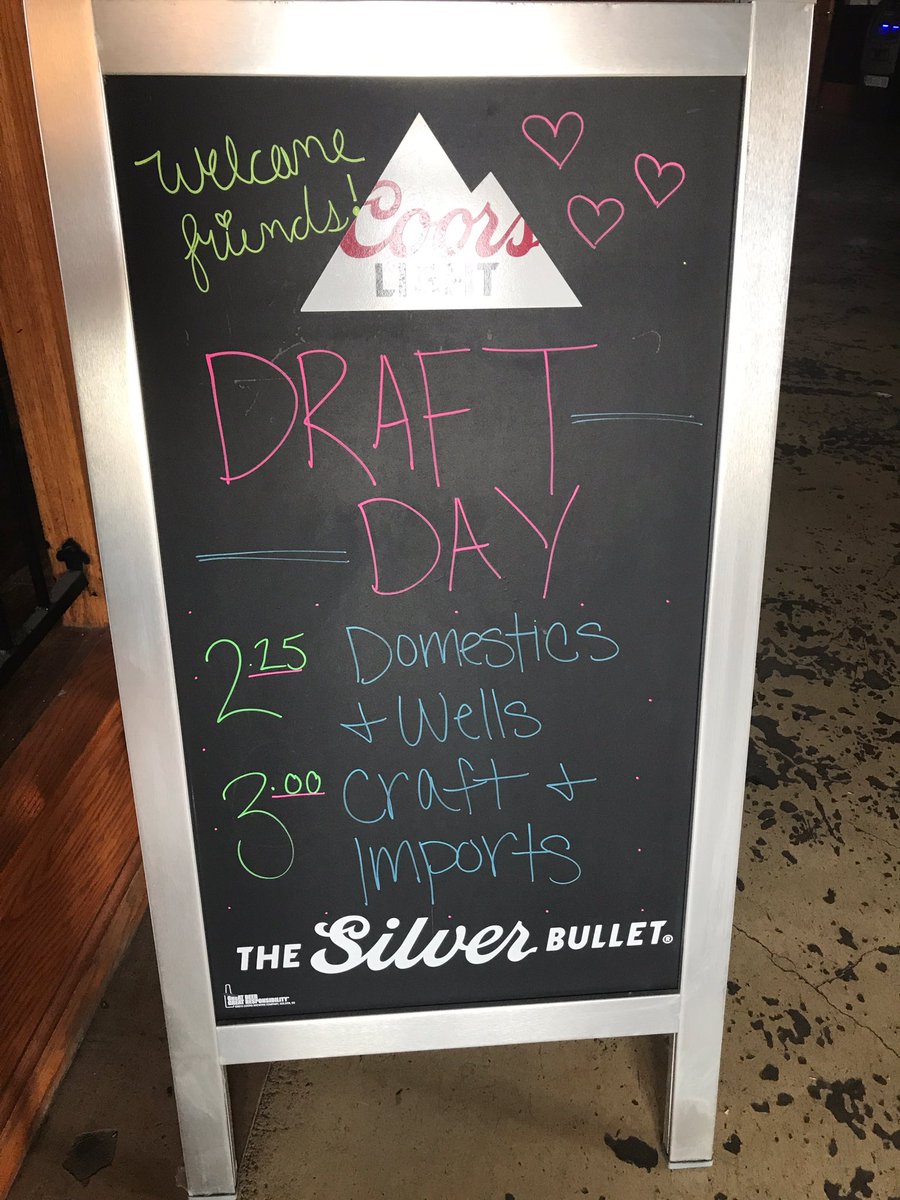 Come out and enjoy our draft specials today!! 🍻