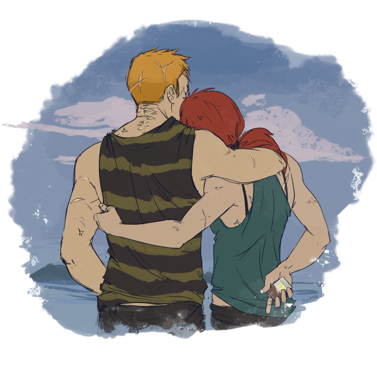 ARTesst_R's tweet photo. Damn. I probably shouldn't have changed Wash's arm. I mean, look at that hand. Totally nailed it. #RedvsBlue #rvb15 #fuckhands #CarWash https://t.co/77dFqFYFsU