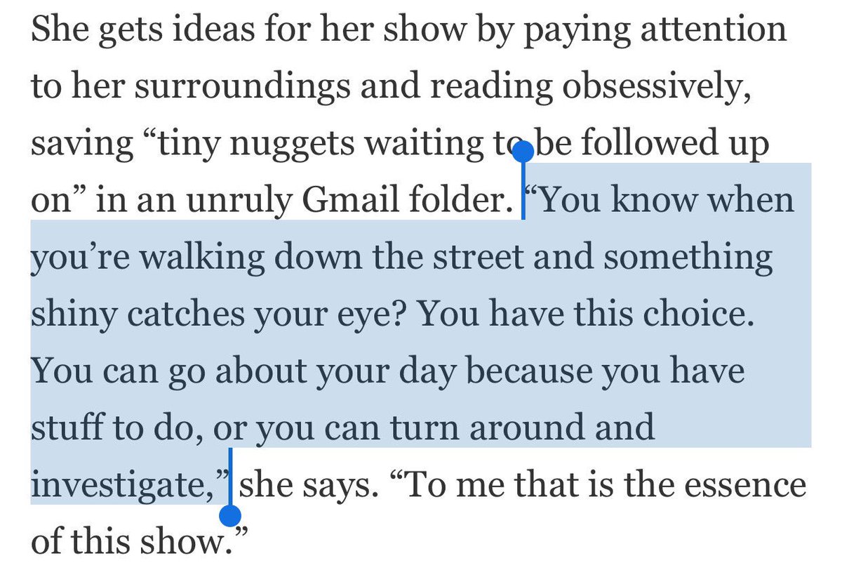 stephpaterik's tweet photo. This might be the key to all creativity right here (from podcaster @flichtman, one of @Adweek's Creative 100): https://t.co/stueP551zH https://t.co/1IbKDu4Zp2