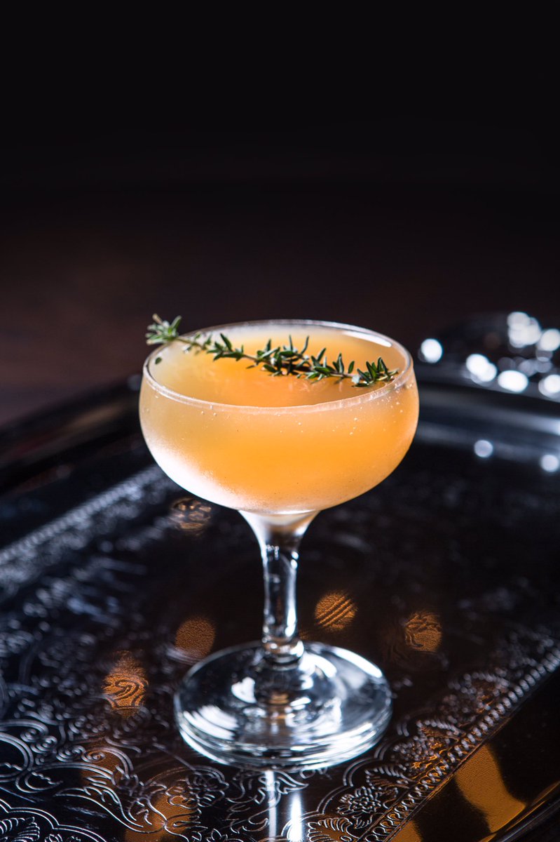 Cocktail tasting! The Oasis - rum, ginger brown sugar syrup, muddled red grapes, thyme, cracked black pepper #cltdrinks <a href="/TheIveysHotel/">The Ivey's Hotel</a>