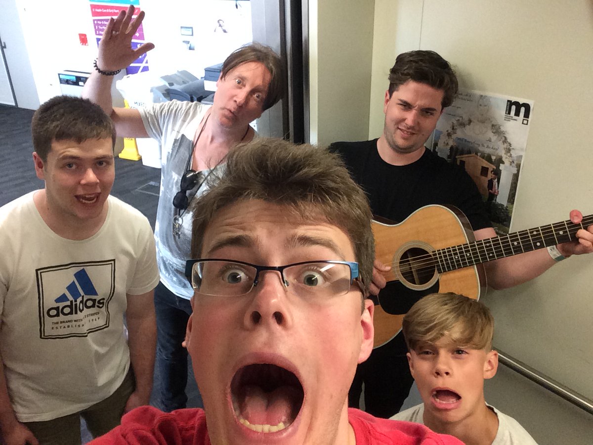 explodethetv's tweet photo. Talking about our new album on the Kieran Poole Sessions #explodethetv #MiskinRadio
See the band @ FarmFest in Uxbridge 1st July! 5.20pm https://t.co/CKM2PdZi83
