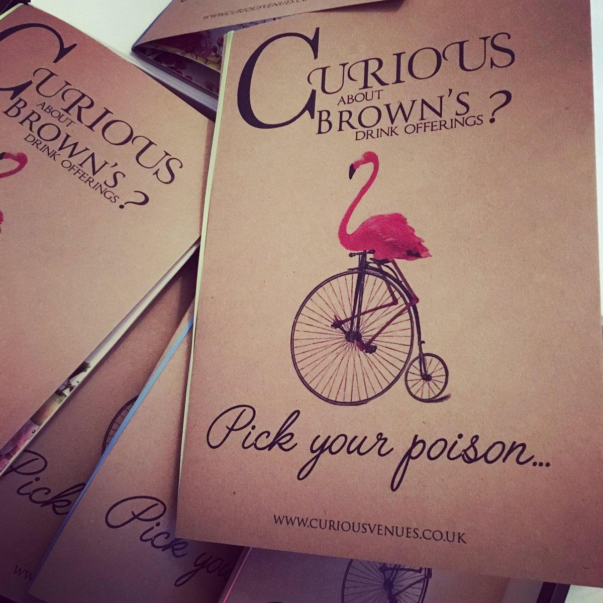 Our new drinks menus have arrived and they look loveeeely🍹🍸😍 join us tomorrow for a drink or two!👌🏻