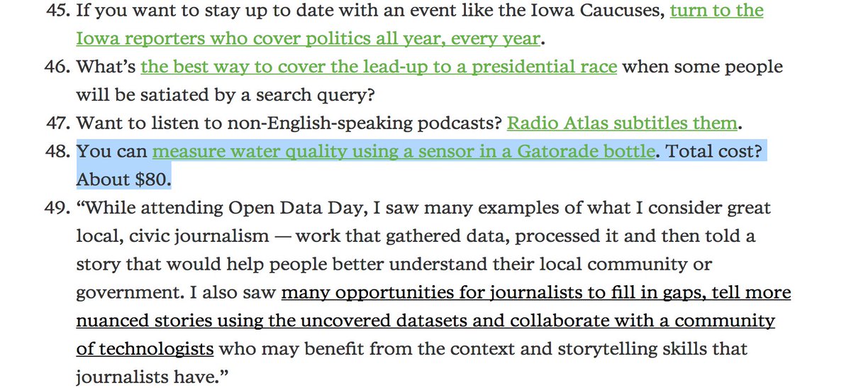 davemistich's tweet image. Among the 99 things @mkramer has &quot;learned, discovered or uncovered&quot; was @WVUMediaInno / @wvpublicnews&apos; #wvustreamlab poynter.org/2017/99-things…