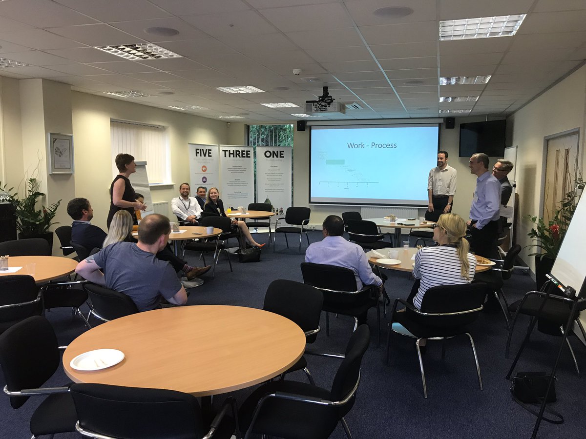 Our 'problem owners' introduce themselves to the group before we break off into teams to tackle these