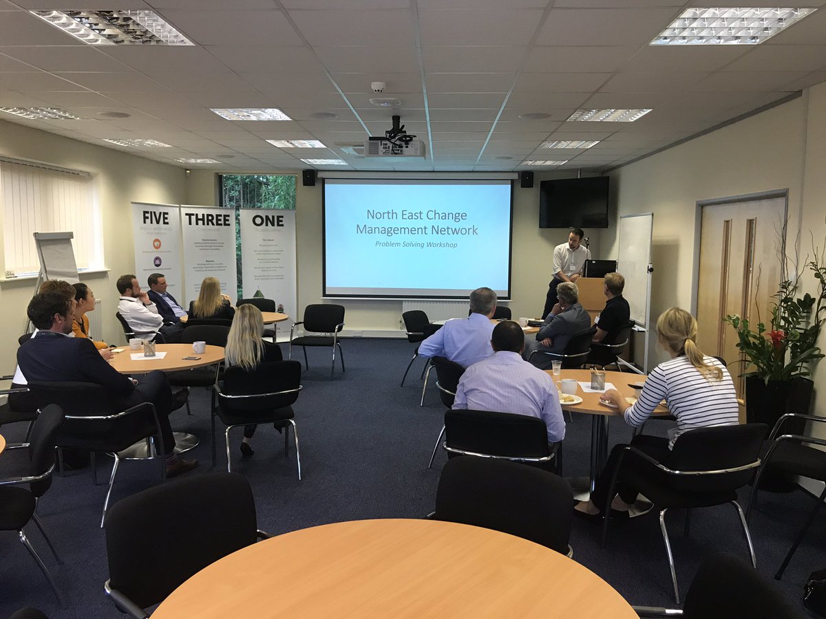 Our Breaking down change workshop has just started. Traffic is not our side and many were delayed, but we're sure there will be great ideas!