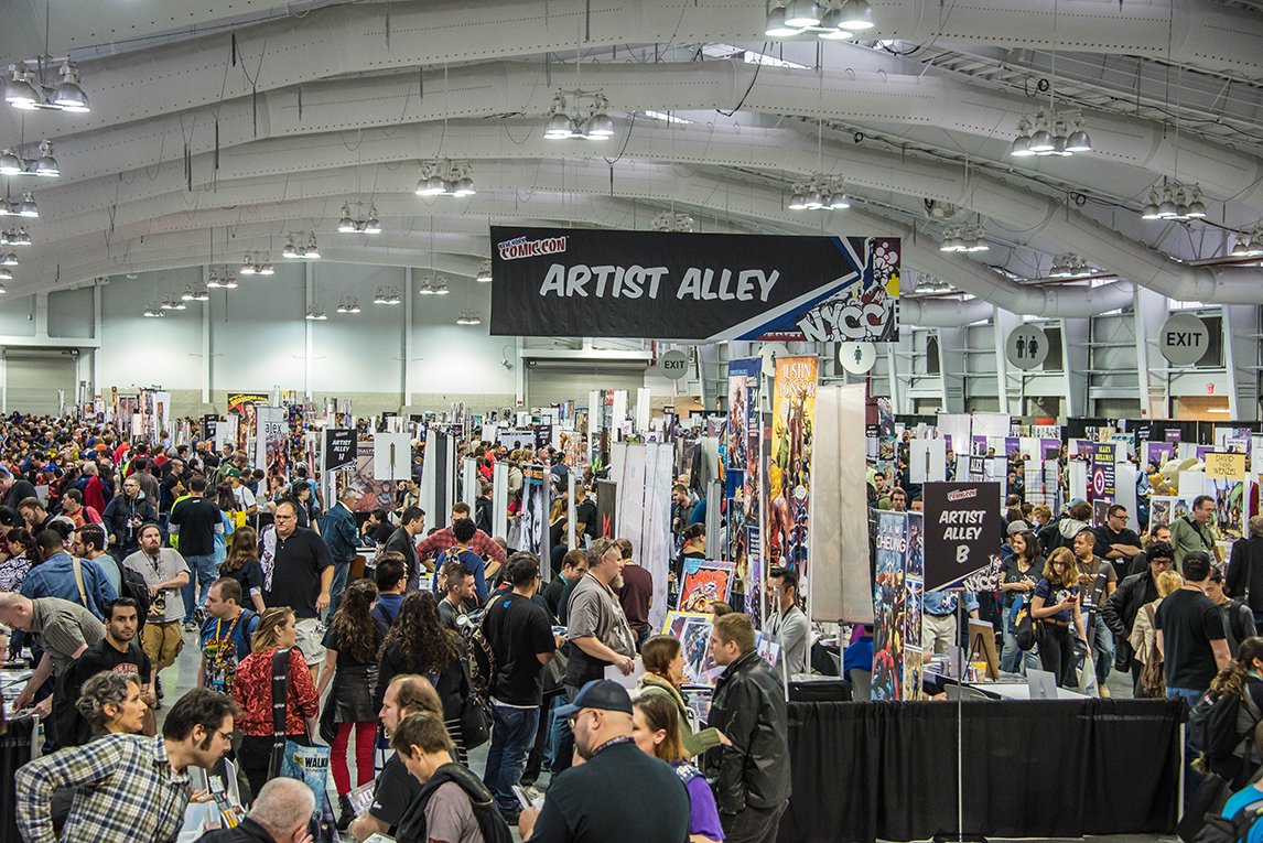 New York Comic Con Artist Alley Kahoonica