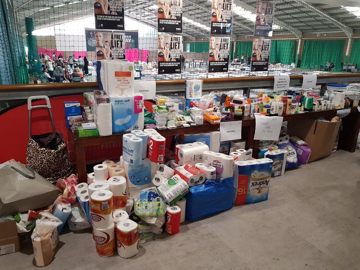 We are overwhelmed by generosity of community. At this point we ask you to hold off on further donations while we prioritise #grenfelltower