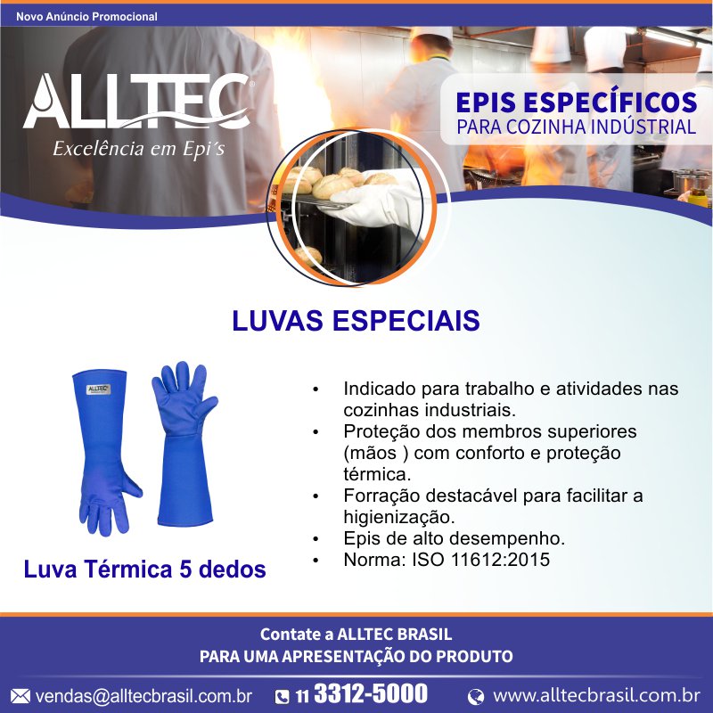 alltecbrasil's tweet photo. Luva Térmica 5 dedos.

#AlltecBrasil #LuvaTérmica #CozinhaIndustrial #EPI https://t.co/AV7N8FhGFq
