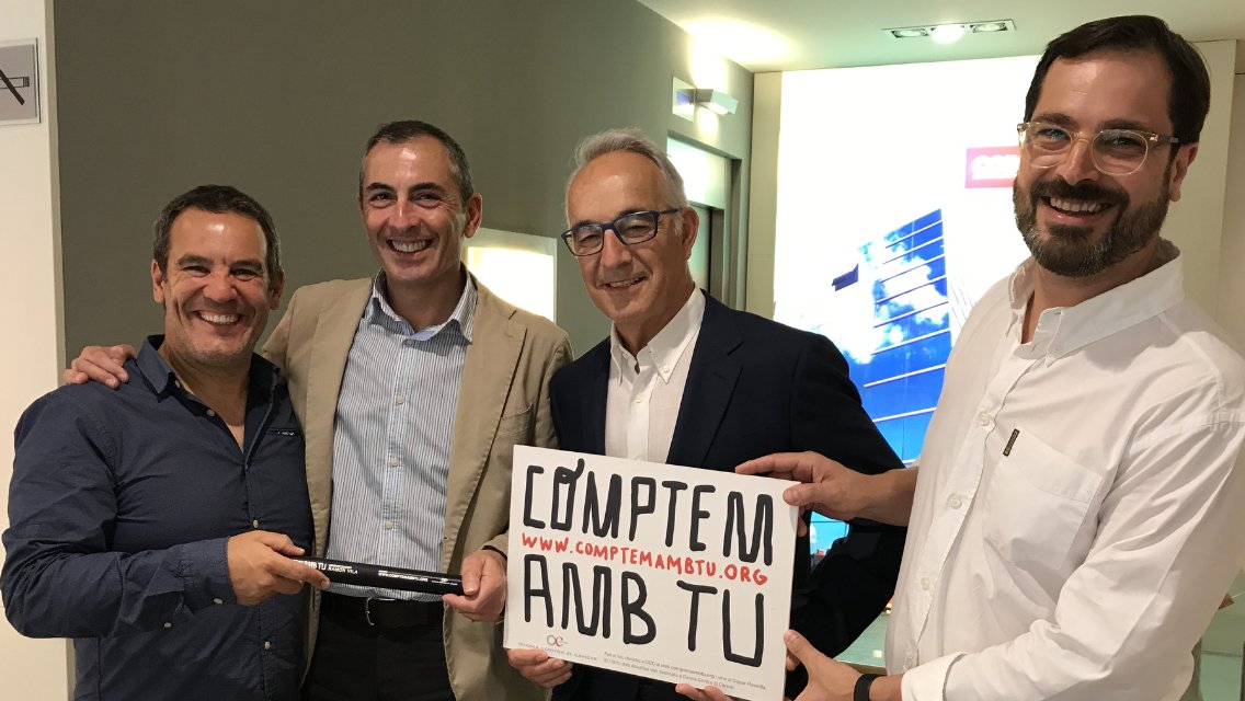 comptem_amb_tu's tweet photo. Des de @Còdol Gestió (patrocinador del #ComptemAmbTu) ens envien tot el seu suport en la lluita contra el càncer https://t.co/HF3QUK23BM https://t.co/S5A3lpHGej