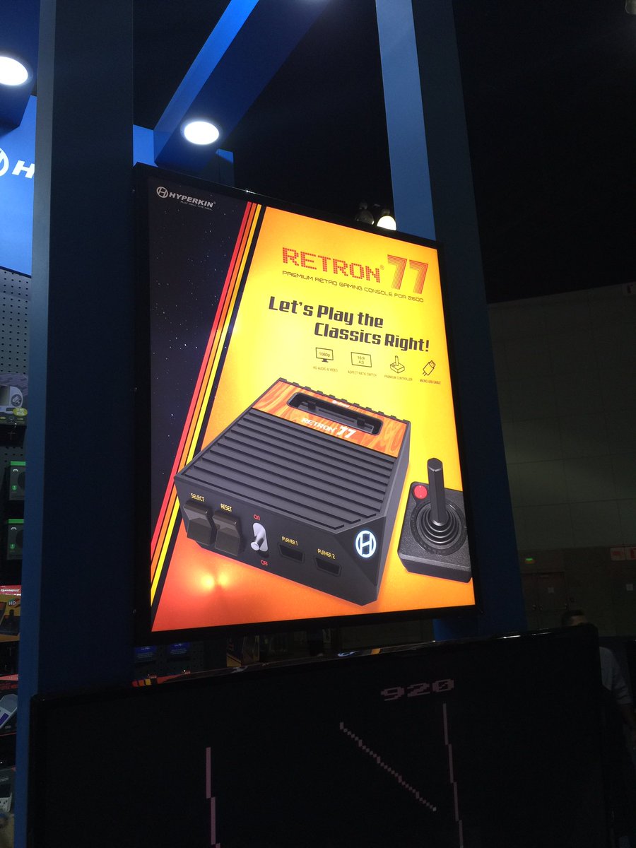 OriginalPSP's tweet image. Checking out the Retron 77 at @e3