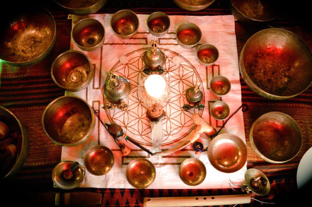 DevaryaWellness's tweet photo. Sound healing at #devaryawellness during our #yogaholidays and #yogaretreats #goa https://t.co/x4HBAOxksv