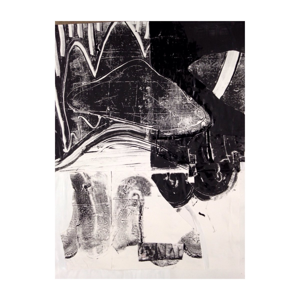 KateTimney's tweet image. Having a great time making big monoprints at @ARTPARKGLASGOW 🌝