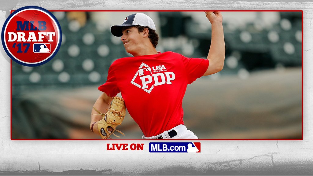 With their Round 16 pick in #MLBDraft, the <a href="/Orioles/">Baltimore Orioles</a> select <a href="/UHSTitans411/">Titans News NeTwork</a> LHP Logan Allen. No. 184 on Top 200: atmlb.com/2h0e0Hi